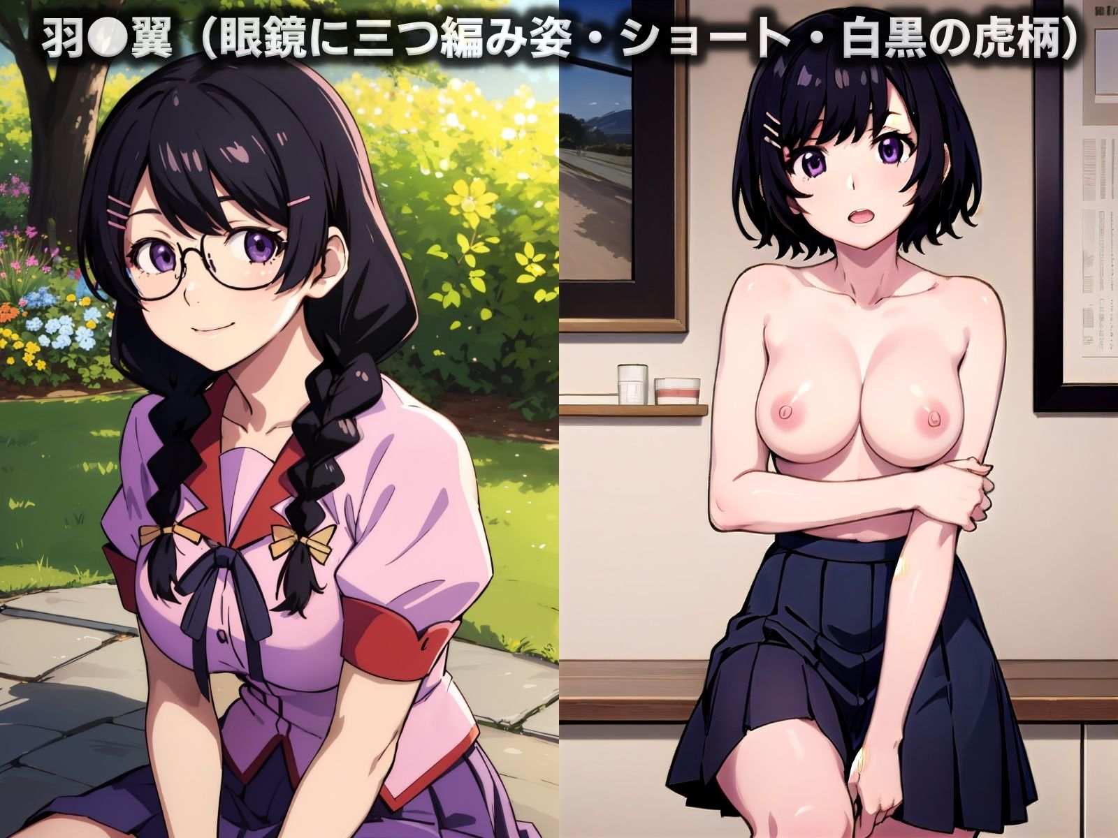 サンプル画像2:堕物語…怪異に憑かれた美少女たちと怪異の専門家が快楽堕ちしていく物語【260P】(AIVerse) [d_320624]