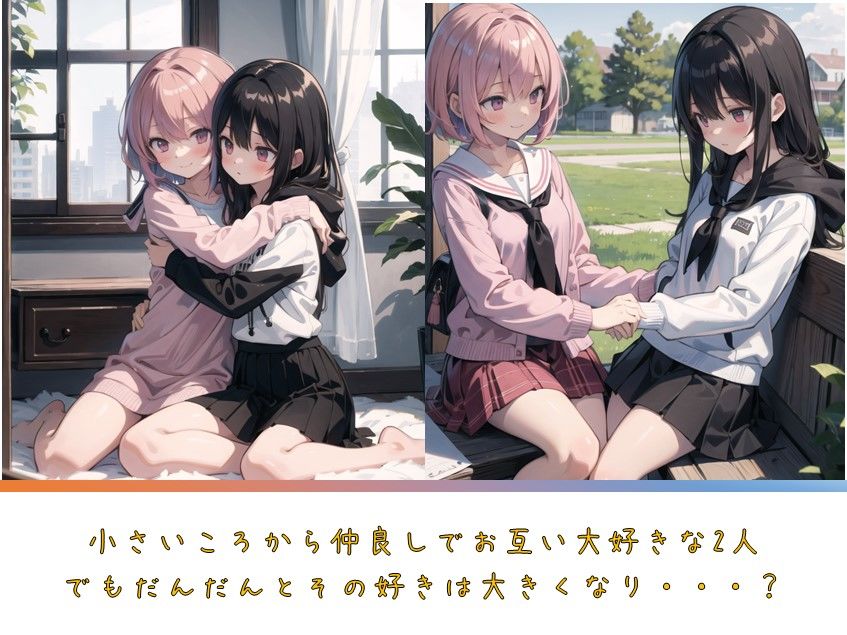 サンプル画像1:ふた百合えっちCG集！(Nature lover) [d_320647]