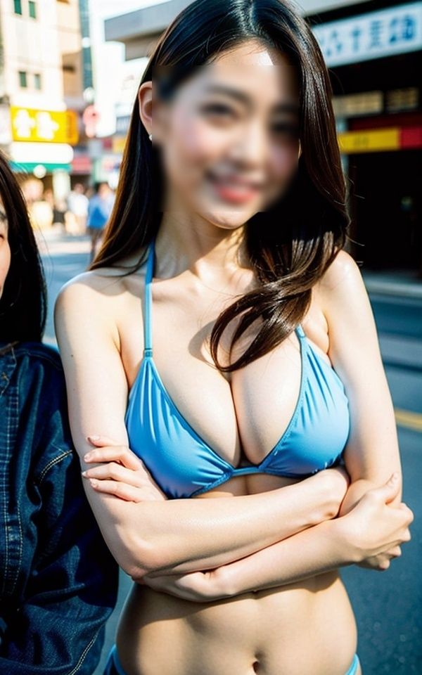 サンプル画像3:熟女政治家下着集 ブラリ街歩き 大撮影会(熟女大好き) [d_320650]