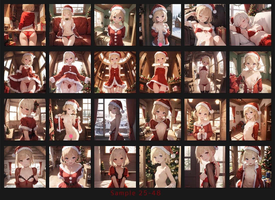 サンプル画像6:えっちで カワイイ クリスマス ♪(BINI-BON AI JAPAN) [d_320683]