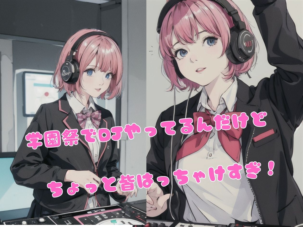 サンプル画像1:学生DJが大胆でエロくて何が悪いの？〜フロアばっかり盛り上がってズルい〜(一丁目倶楽部) [d_320690]