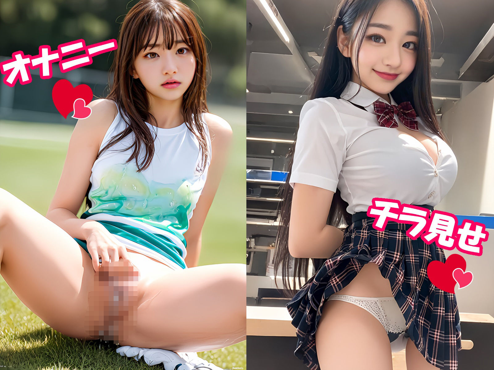 えちえちJK部活の後の極上ご奉仕2