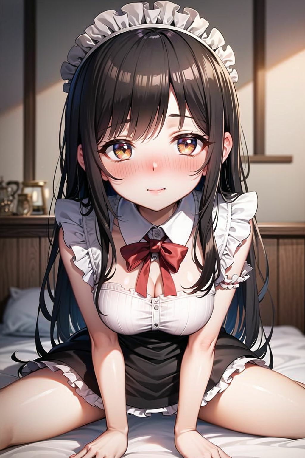 サンプル画像1:僕の従順なオナ●ットの黒髪メイド Vol.1(Nice Time) [d_320785]