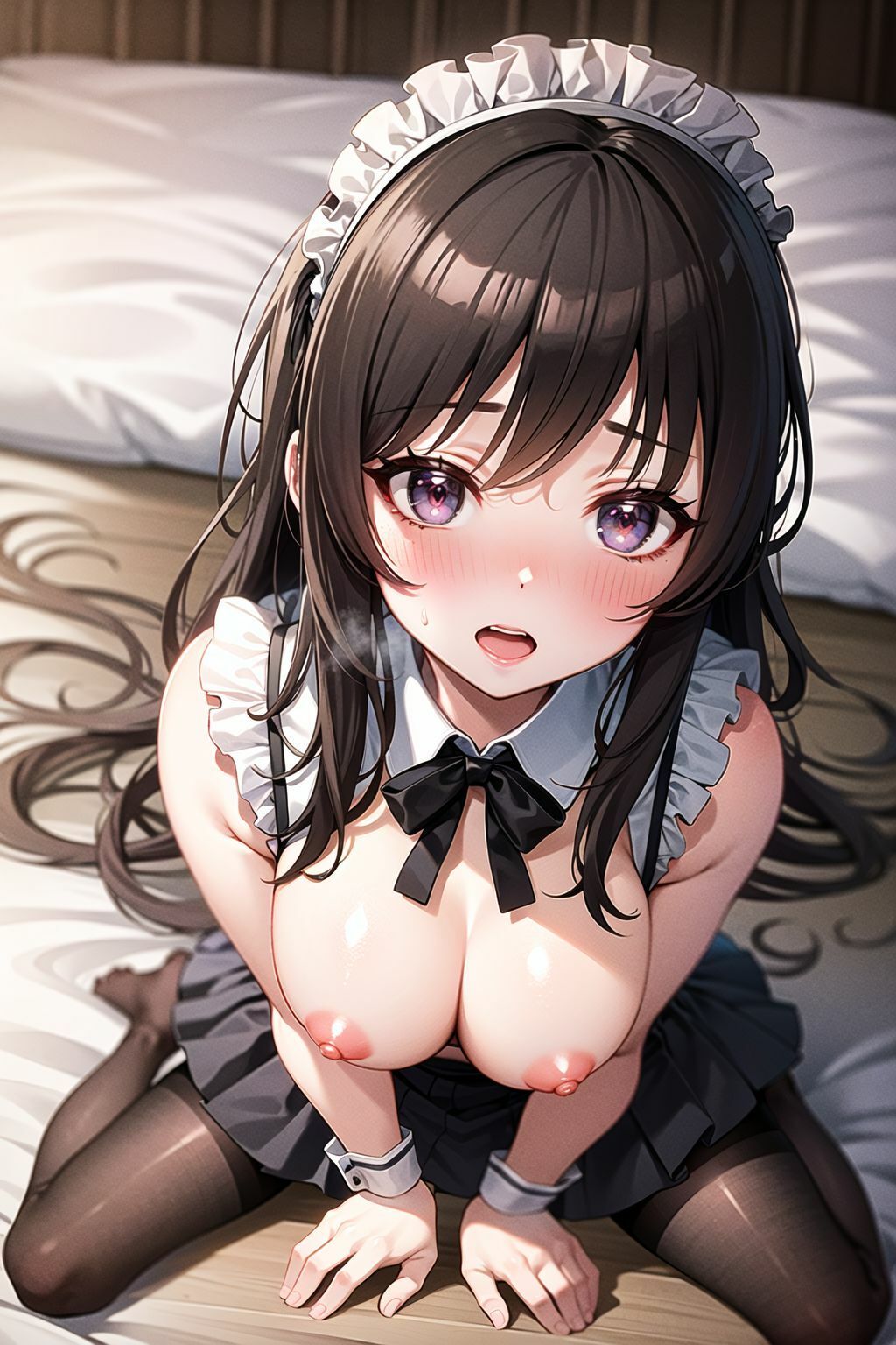 サンプル画像2:僕の従順なオナ●ットの黒髪メイド Vol.1(Nice Time) [d_320785]