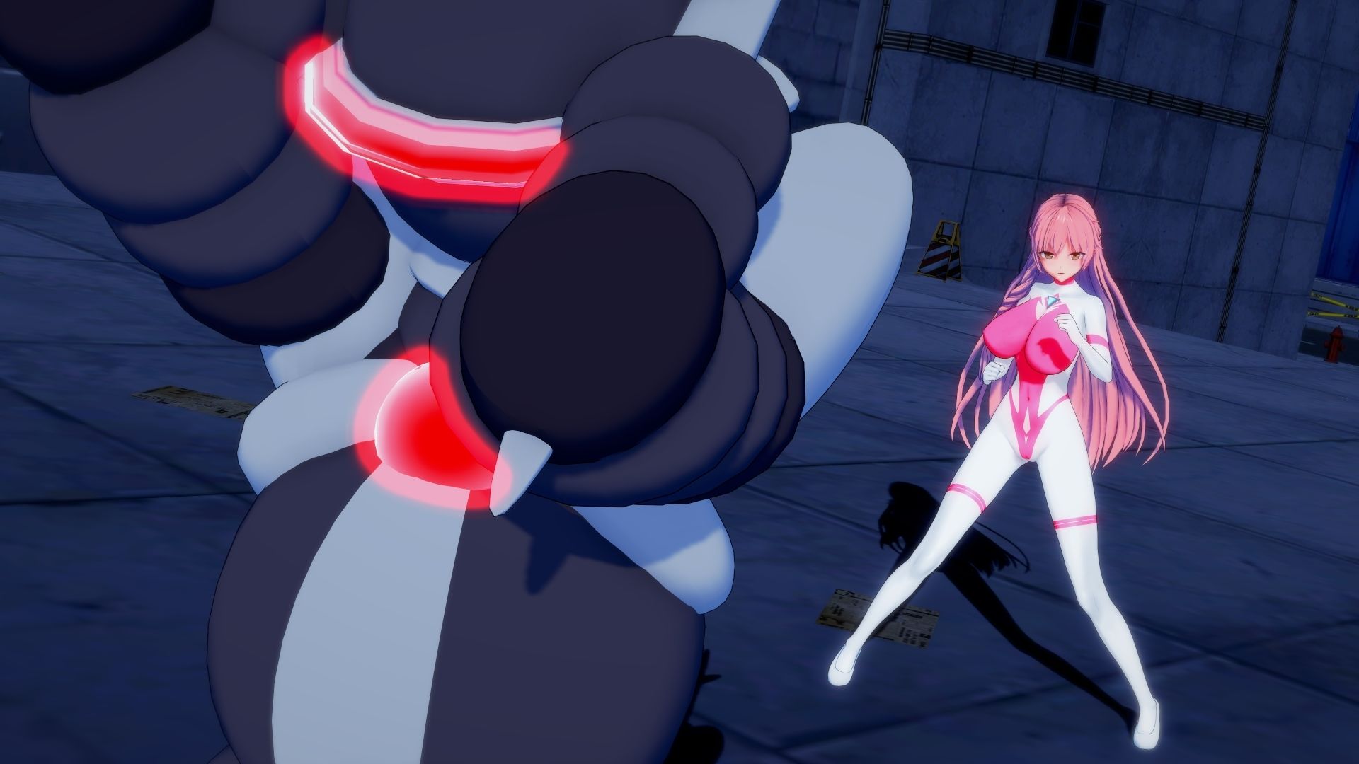 サンプル画像1:戦姫捕獲研究計画(絵空鏡) [d_320842]