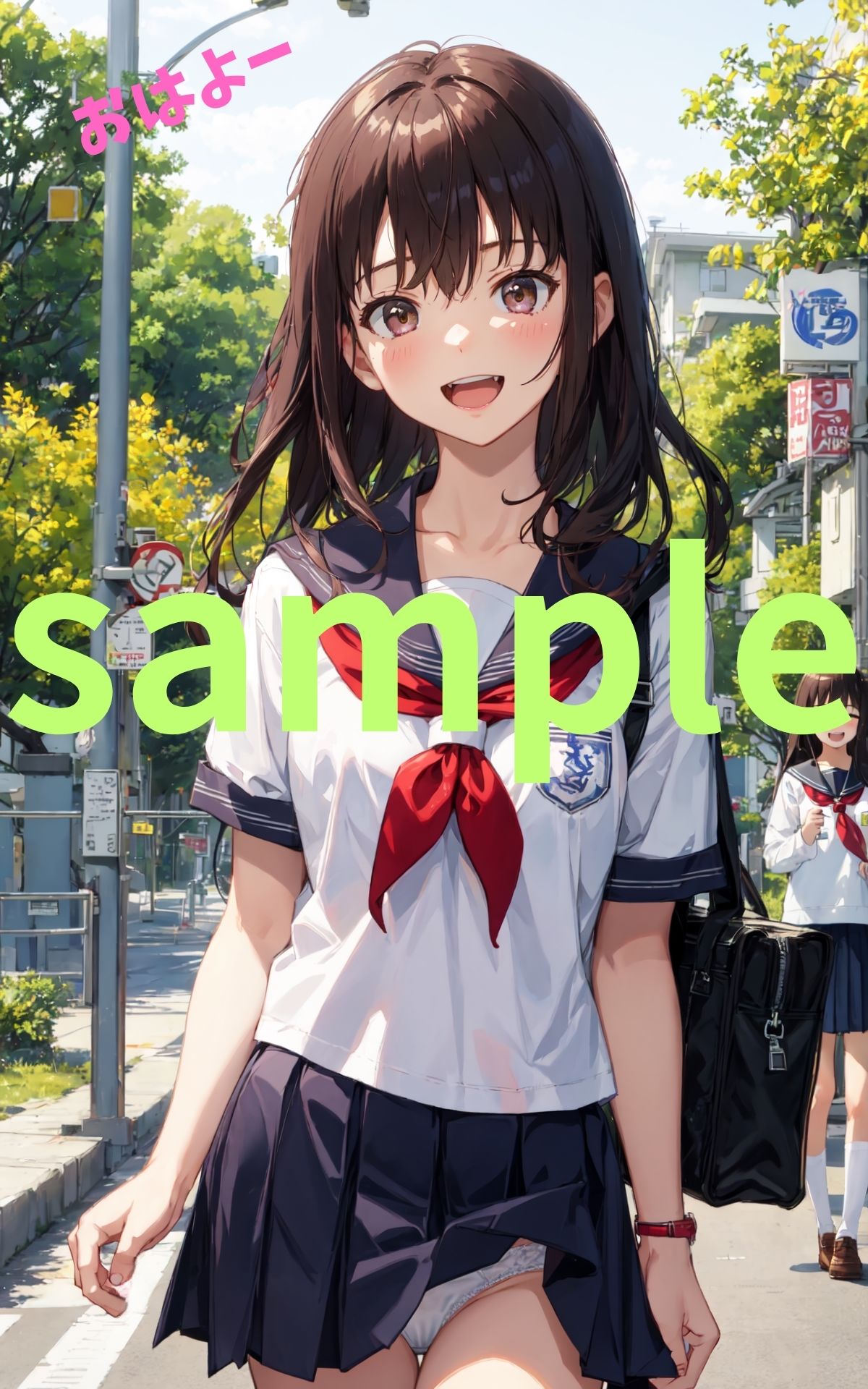 サンプル画像1:JK生活(AIChocoMint) [d_320849]