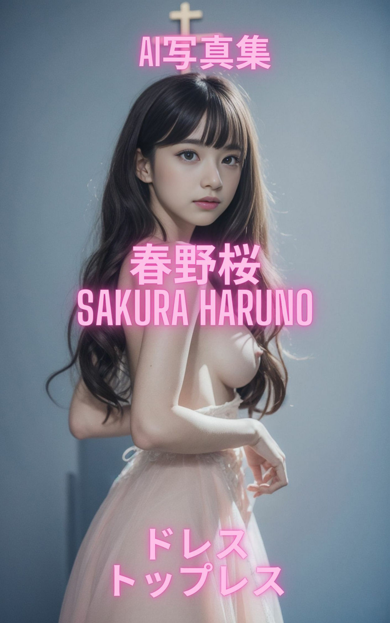 サンプル画像1:AI写真集 春野桜 Sakura Haruno ドレストップレス(Premium Girls) [d_320870]