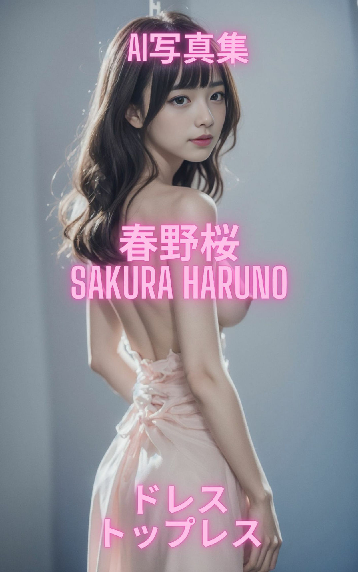 サンプル画像2:AI写真集 春野桜 Sakura Haruno ドレストップレス(Premium Girls) [d_320870]