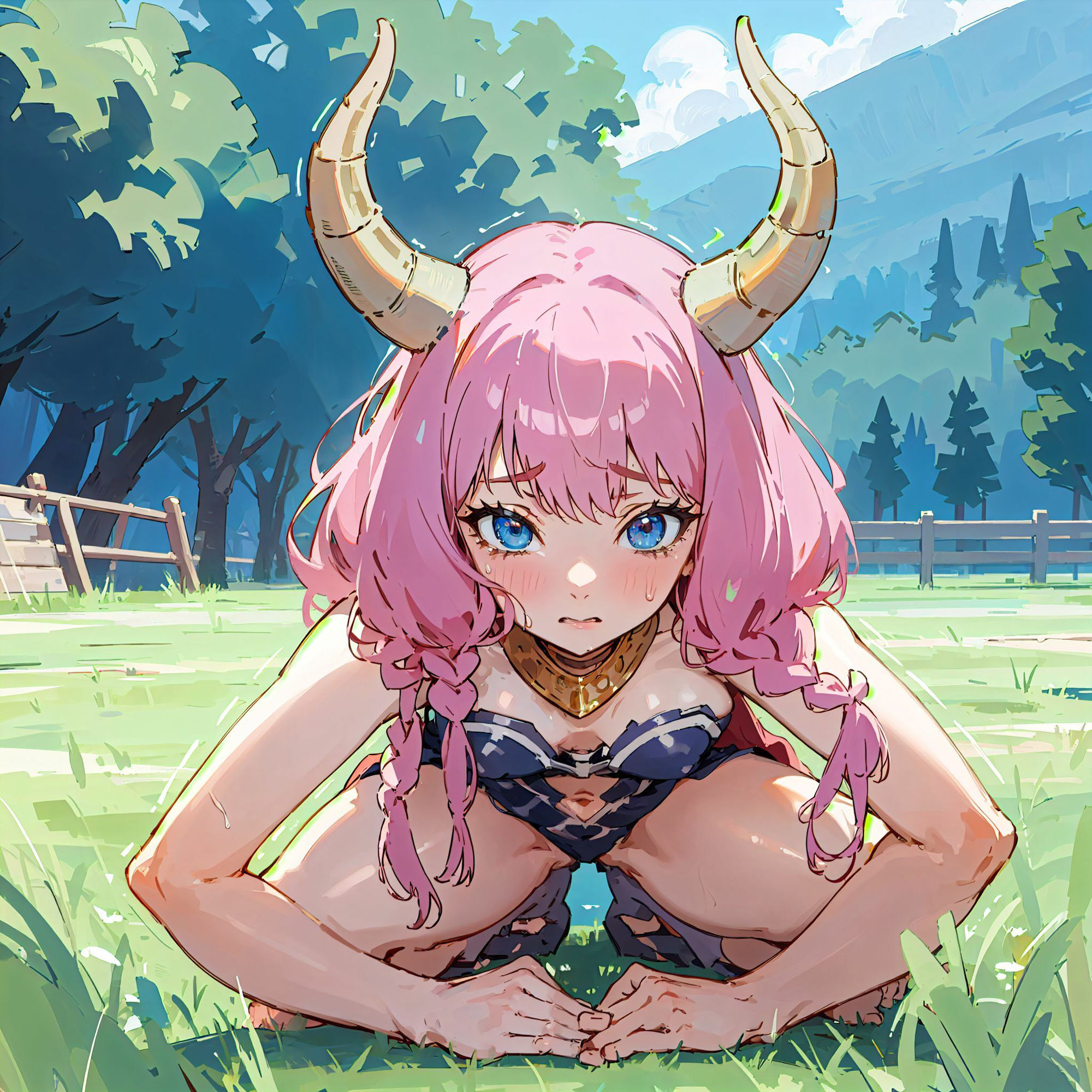 サンプル画像1:ナマイキ悪魔を強●服従、屈辱の全裸土下座(ウミニアス) [d_320871]