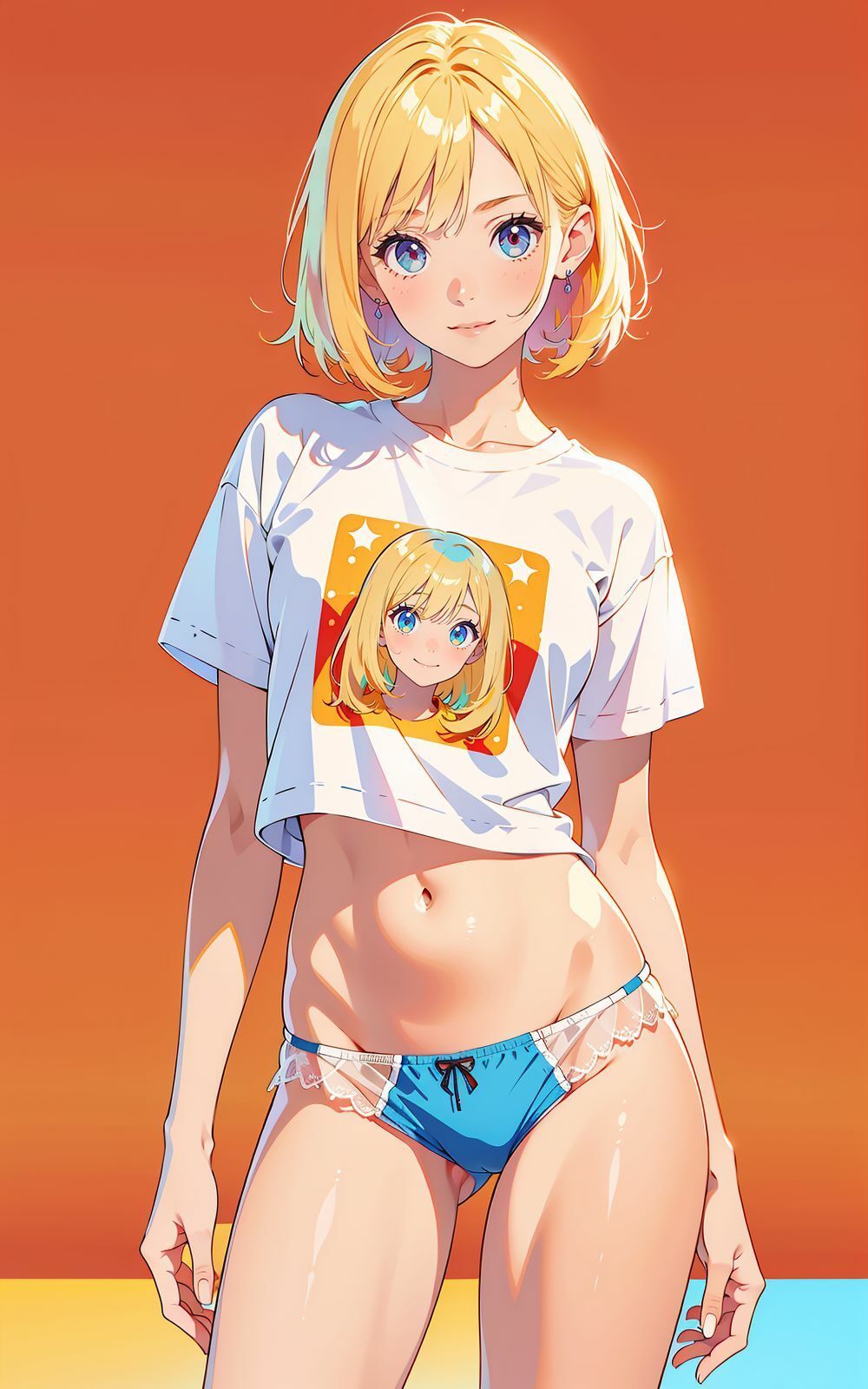 サンプル画像1:New Model シャツとパンツ 1(AI ヤン) [d_320914]