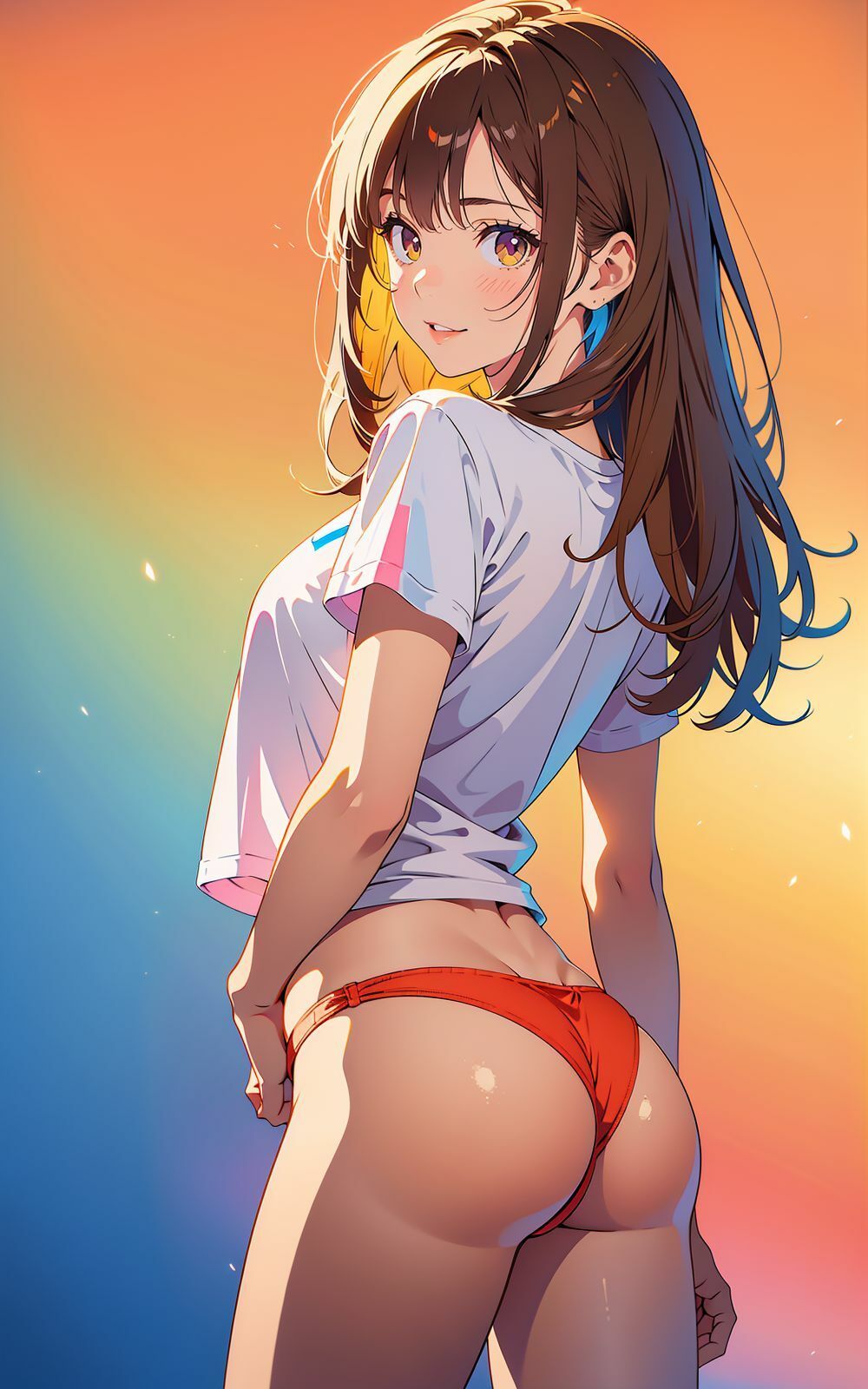 サンプル画像4:New Model シャツとパンツ 1(AI ヤン) [d_320914]