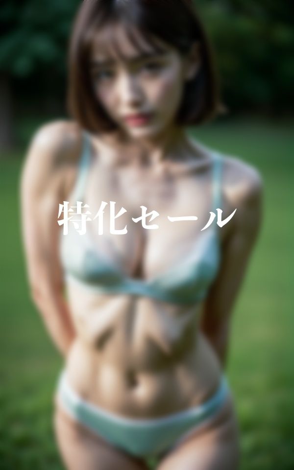 サンプル画像6:秘境〜下着露出キャンプ場で出会った美女はなぜか全員下着で…(200円市場) [d_320974]