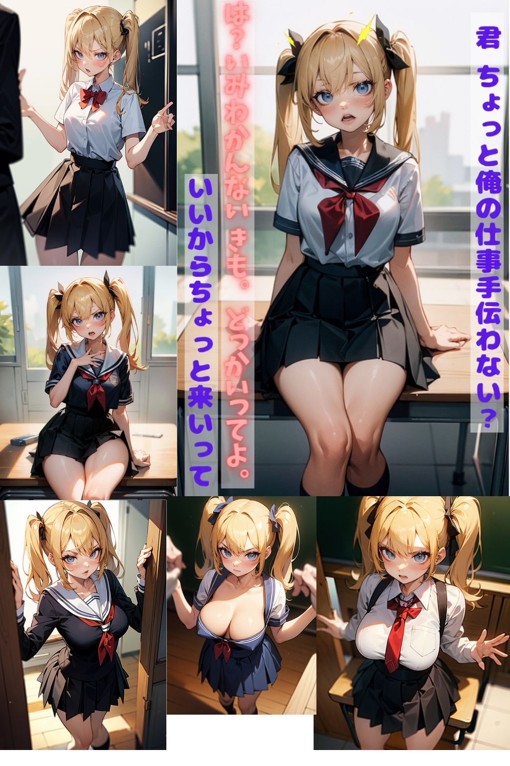 サンプル画像3:少子化対策委淫会(うに工房) [d_320980]