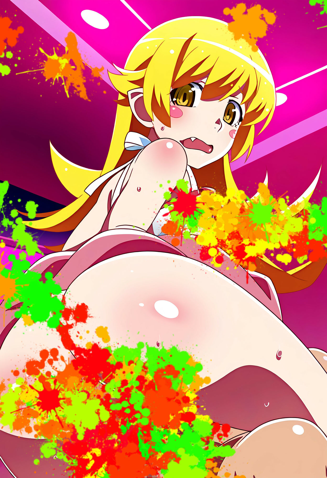 サンプル画像1:閨物語 忍野忍の場合(ある) [d_320990]