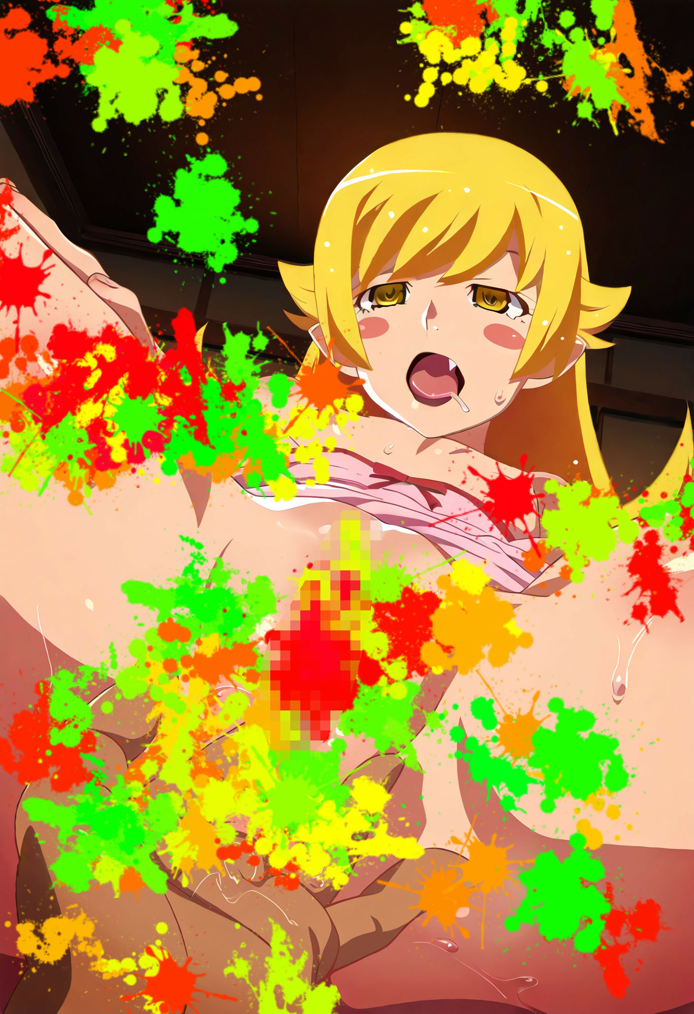 サンプル画像2:閨物語 忍野忍の場合(ある) [d_320990]