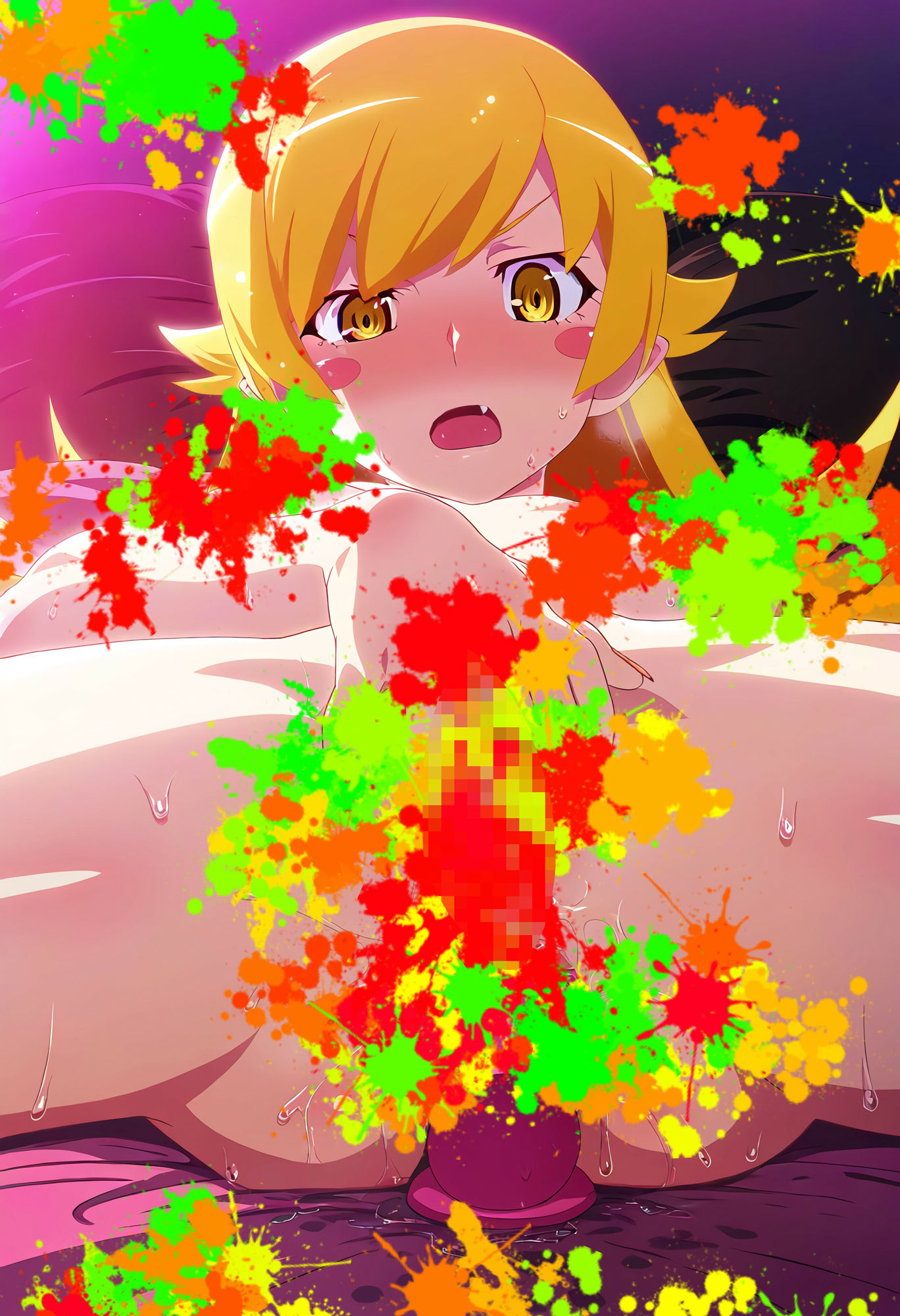 サンプル画像3:閨物語 忍野忍の場合(ある) [d_320990]