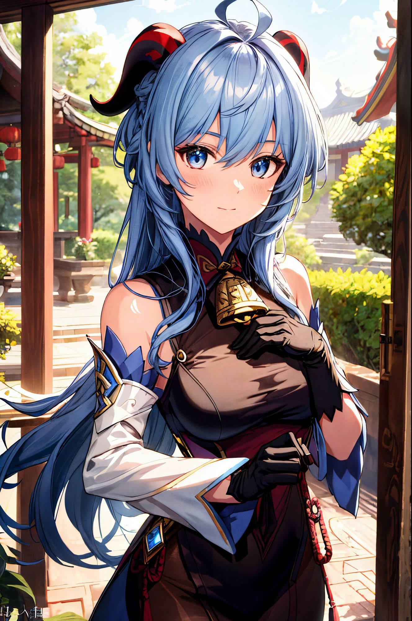 サンプル画像2:甘雨ちゃんとイチャイチャデート！(Foxymagicalgirl) [d_321015]