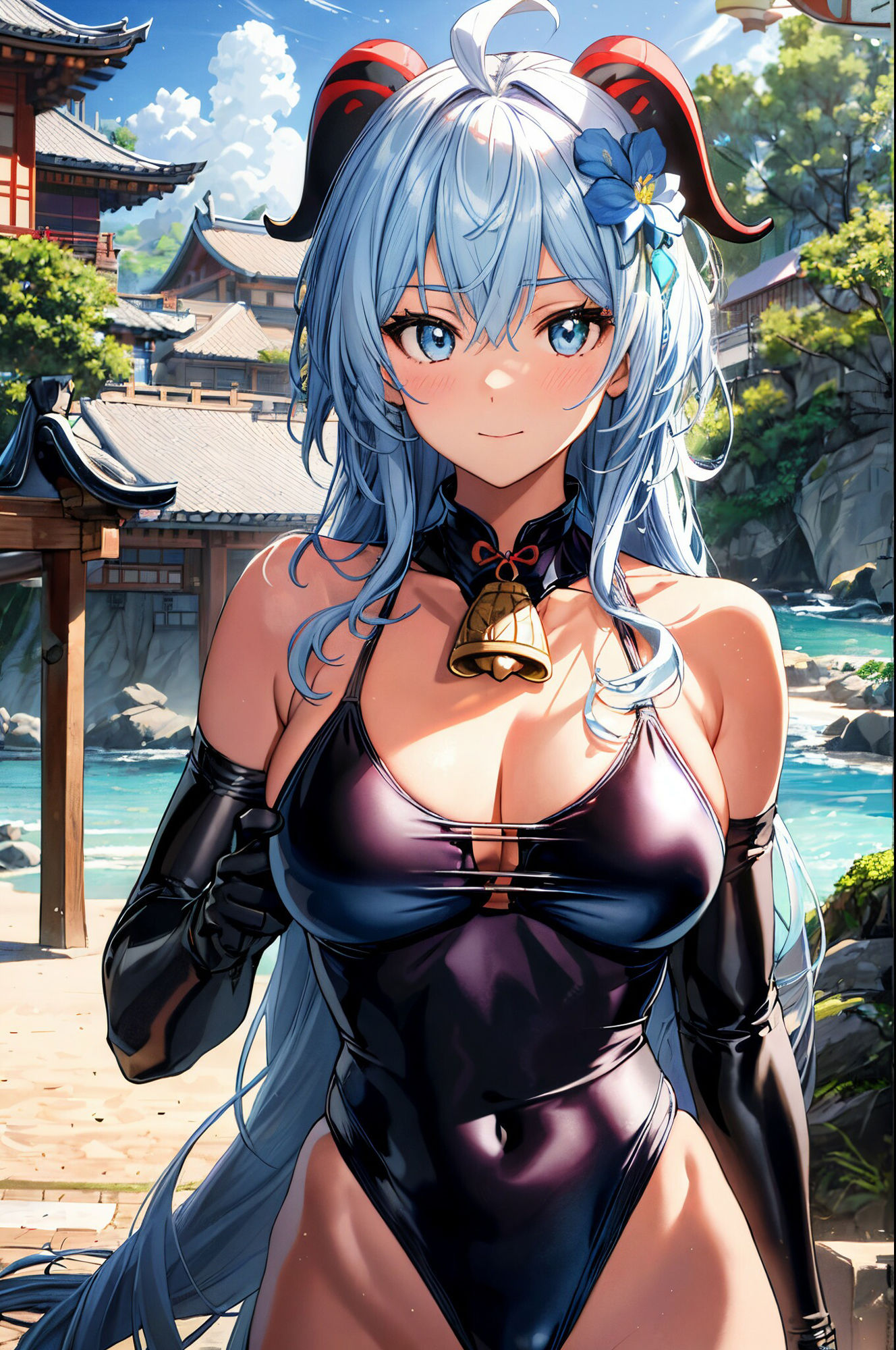 サンプル画像3:甘雨ちゃんとイチャイチャデート！(Foxymagicalgirl) [d_321015]