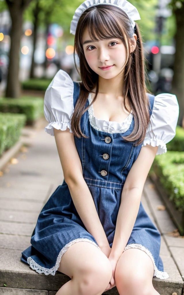 サンプル画像2:グラビア写真集 可愛いメイドさんの日常 Vol.1(前田 加奈) [d_321138]