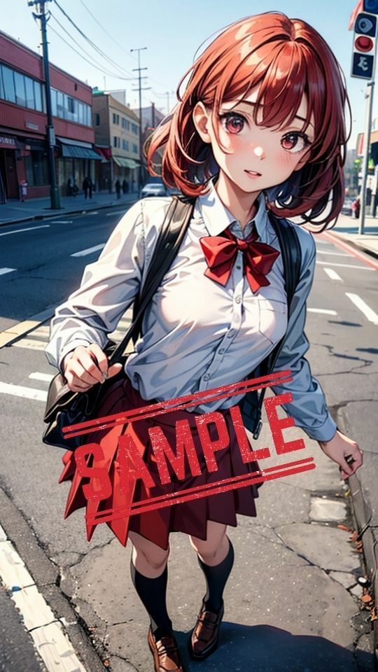 サンプル画像2:『制服女子』スカートの中の小宇宙(Bluely Eyes Studio) [d_321192]