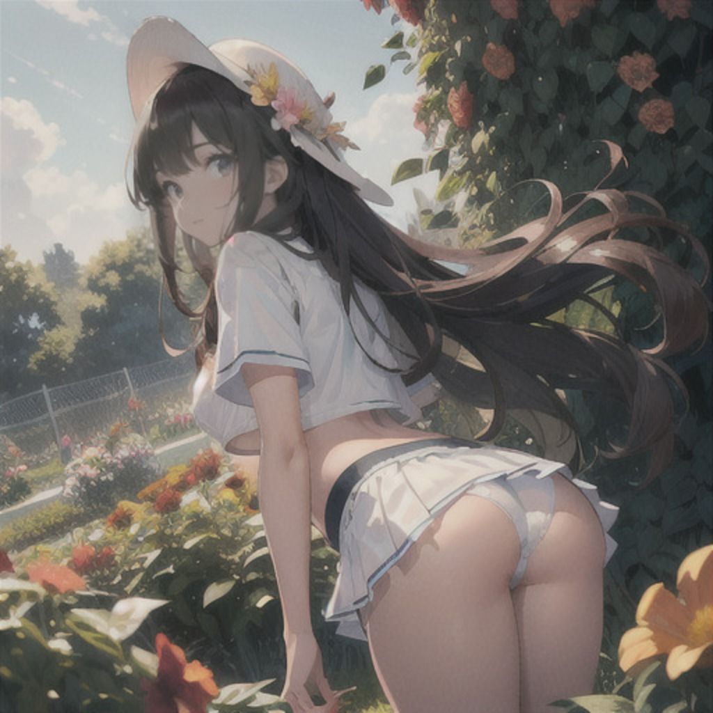 サンプル画像6:無防備な夏のJKがビショビショになっておパンツ見せてくれる(CatsOnStage) [d_321259]