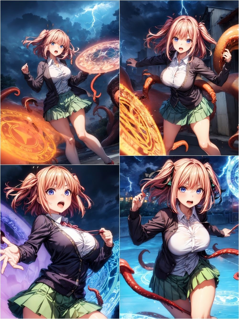 サンプル画像3:異種強●●侵された五等分たち。(異世界同人事務所) [d_321266]