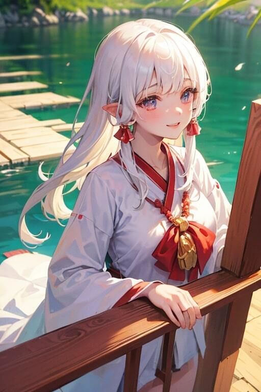 サンプル画像3:AI生成美女写真集 vol13 神社巫女(Ai Girls Collection) [d_321270]