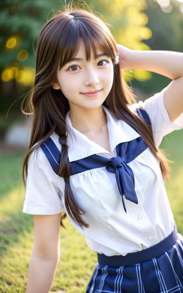 サンプル画像2:グラビア写真集 制服コスプレ美少女 Vol.1(前田 加奈) [d_321310]