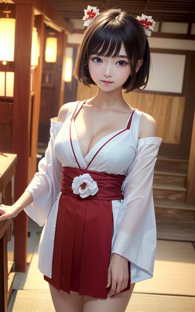 サンプル画像5:グラビア写真集 かわいい巫女さん Vol.1(前田 加奈) [d_321319]