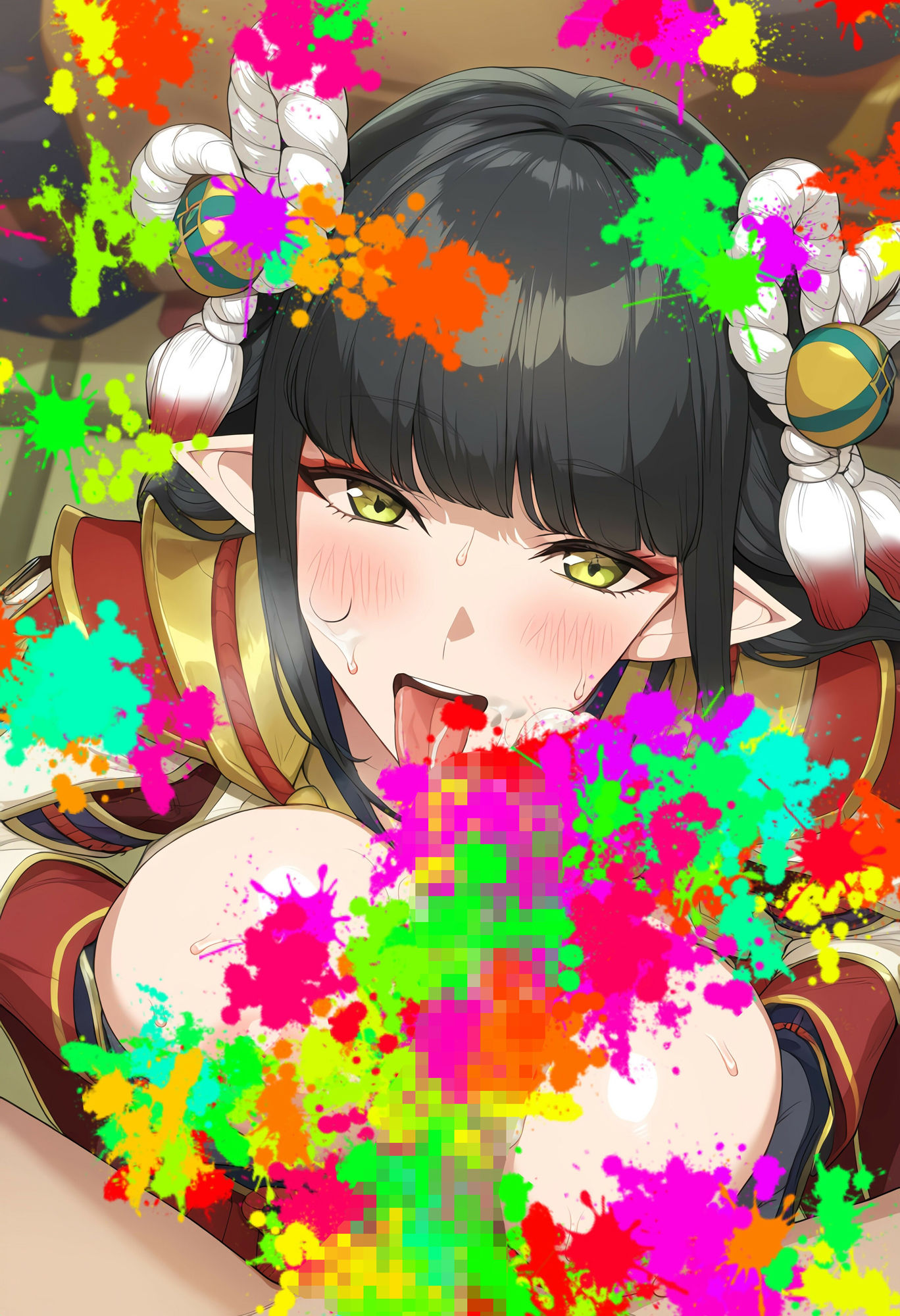 サンプル画像4:とある双子の竜人族(ある) [d_321352]