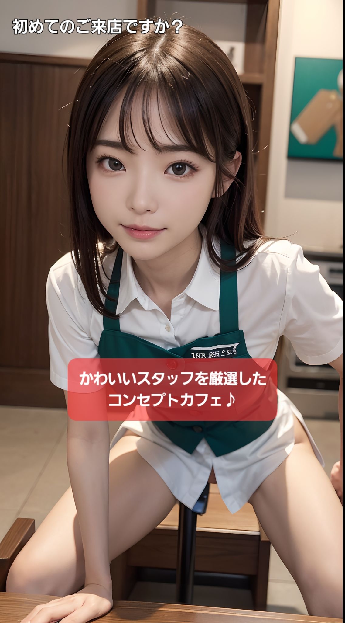 サンプル画像2:おしりアナルコンセプトカフェ ほっとみるく(Daick AI-factory) [d_321390]