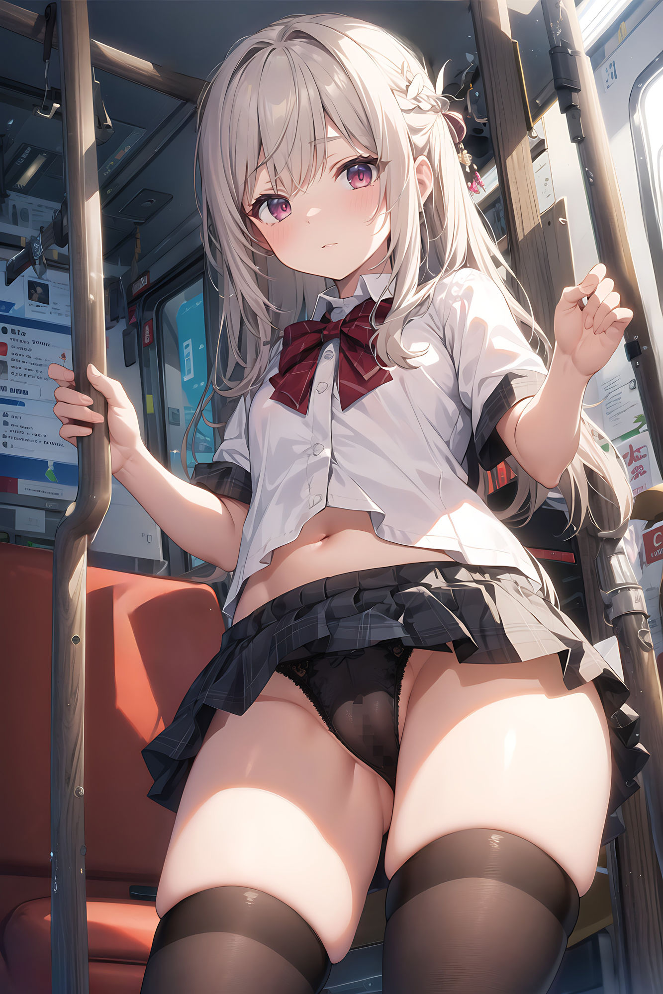 サンプル画像2:痴●×美少女(aiもちち) [d_321395]