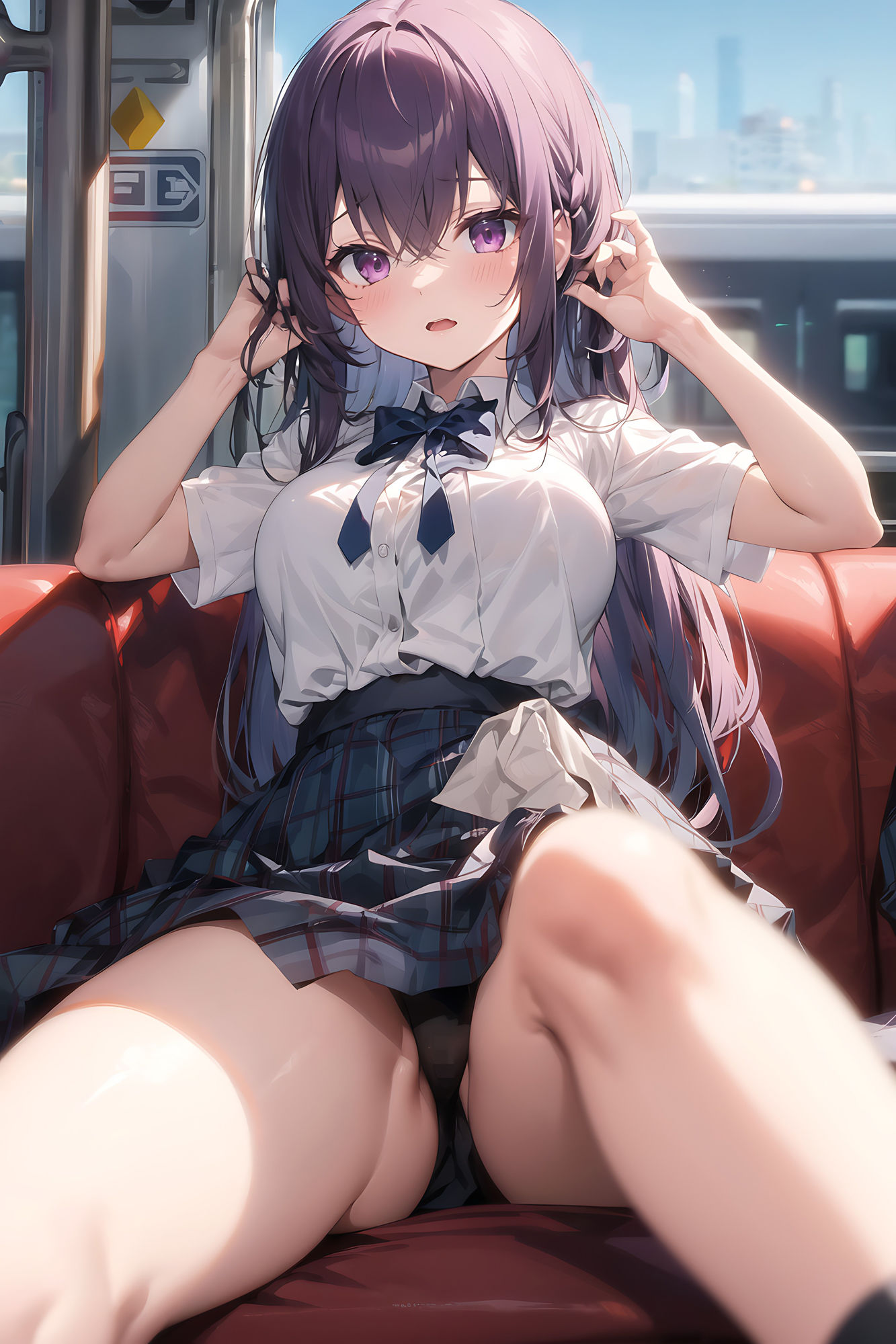 サンプル画像3:痴●×美少女(aiもちち) [d_321395]