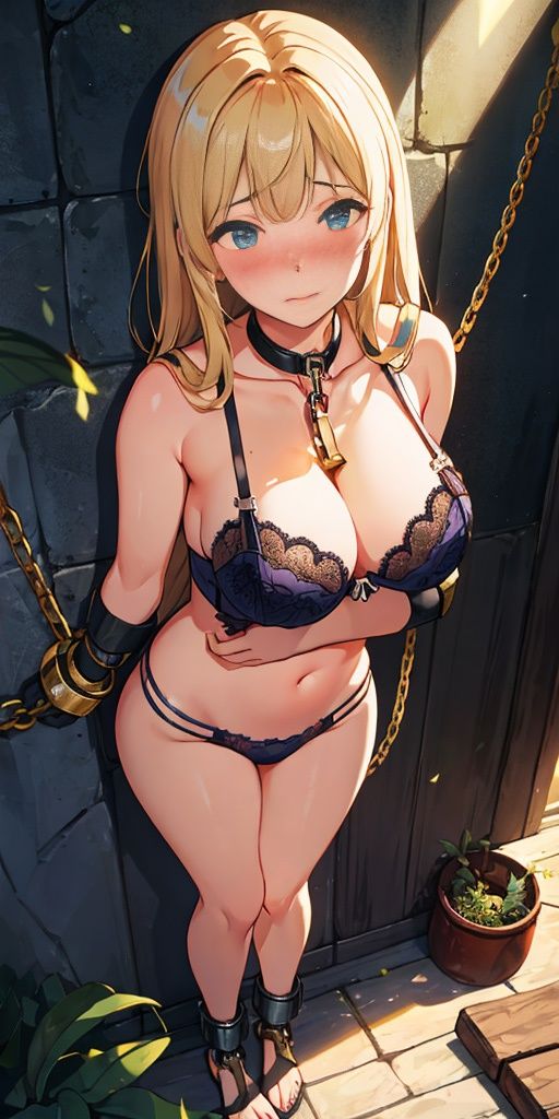 サンプル画像3:監獄美女【妄想イラスト美女図鑑vol.30】(AIイラスト美女研究所) [d_321404]