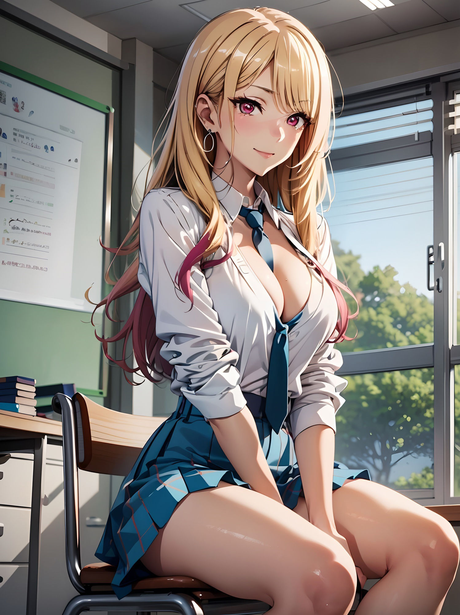 サンプル画像1:ドレスアップまりん2(茜佑紀) [d_321532]