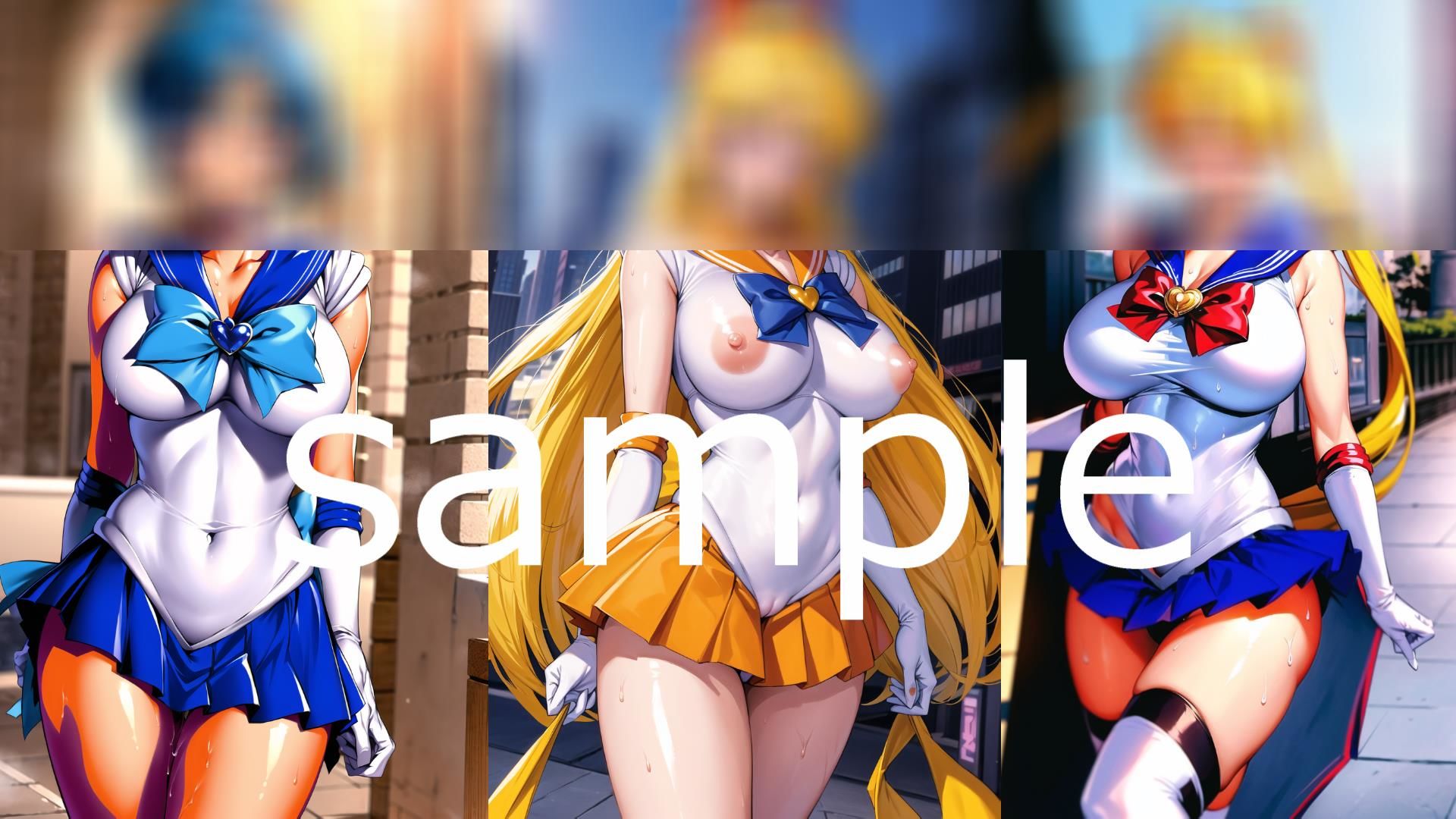 サンプル画像1:【フルカラー】ハイグレ人間になってしまったセーラー戦士たちvol.2(コスパ美女ファクトリー) [d_321613]