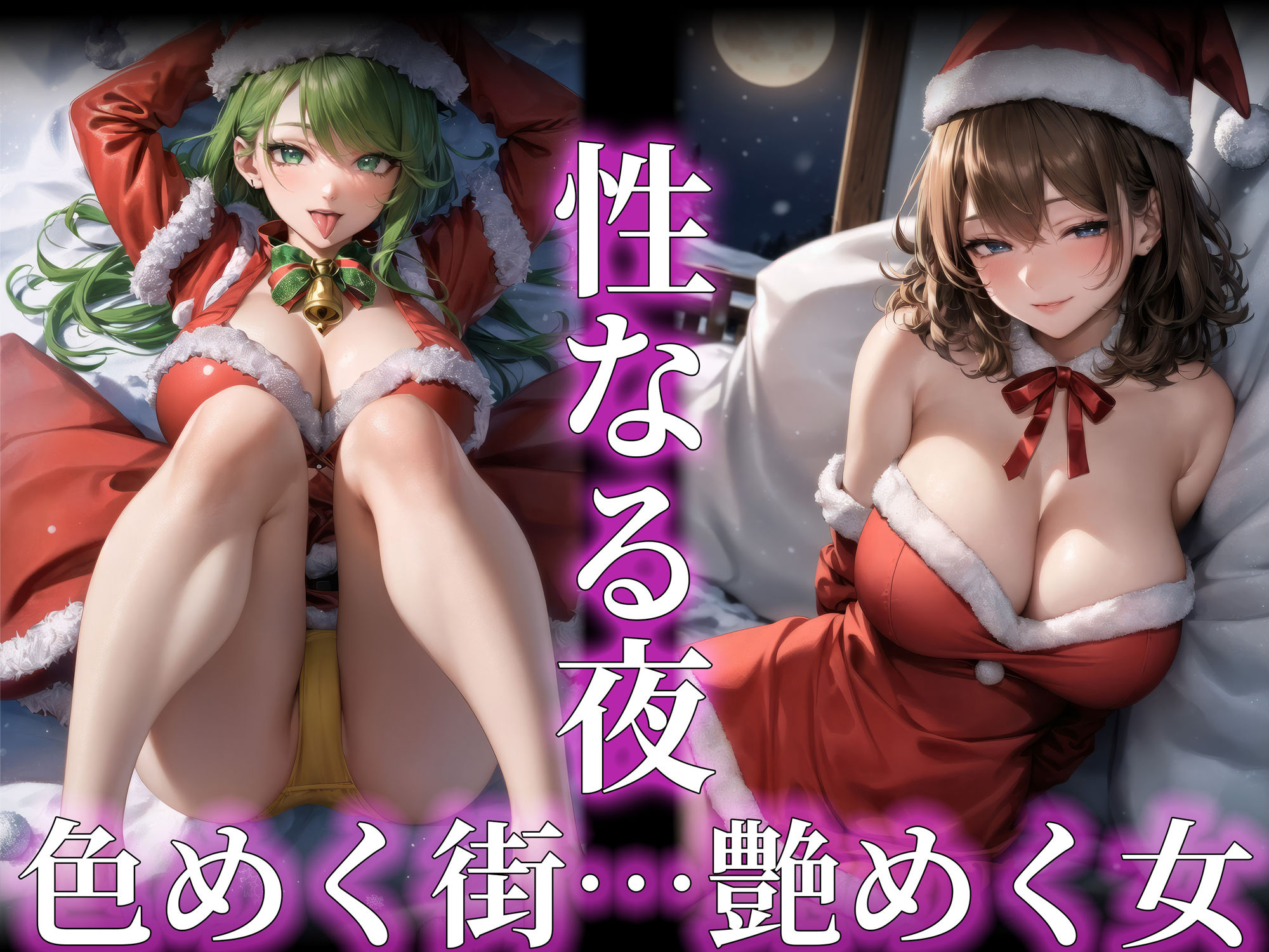 サンプル画像2:巨乳サンタ 〜クリスマスグラビア編〜(むらた屋) [d_321614]