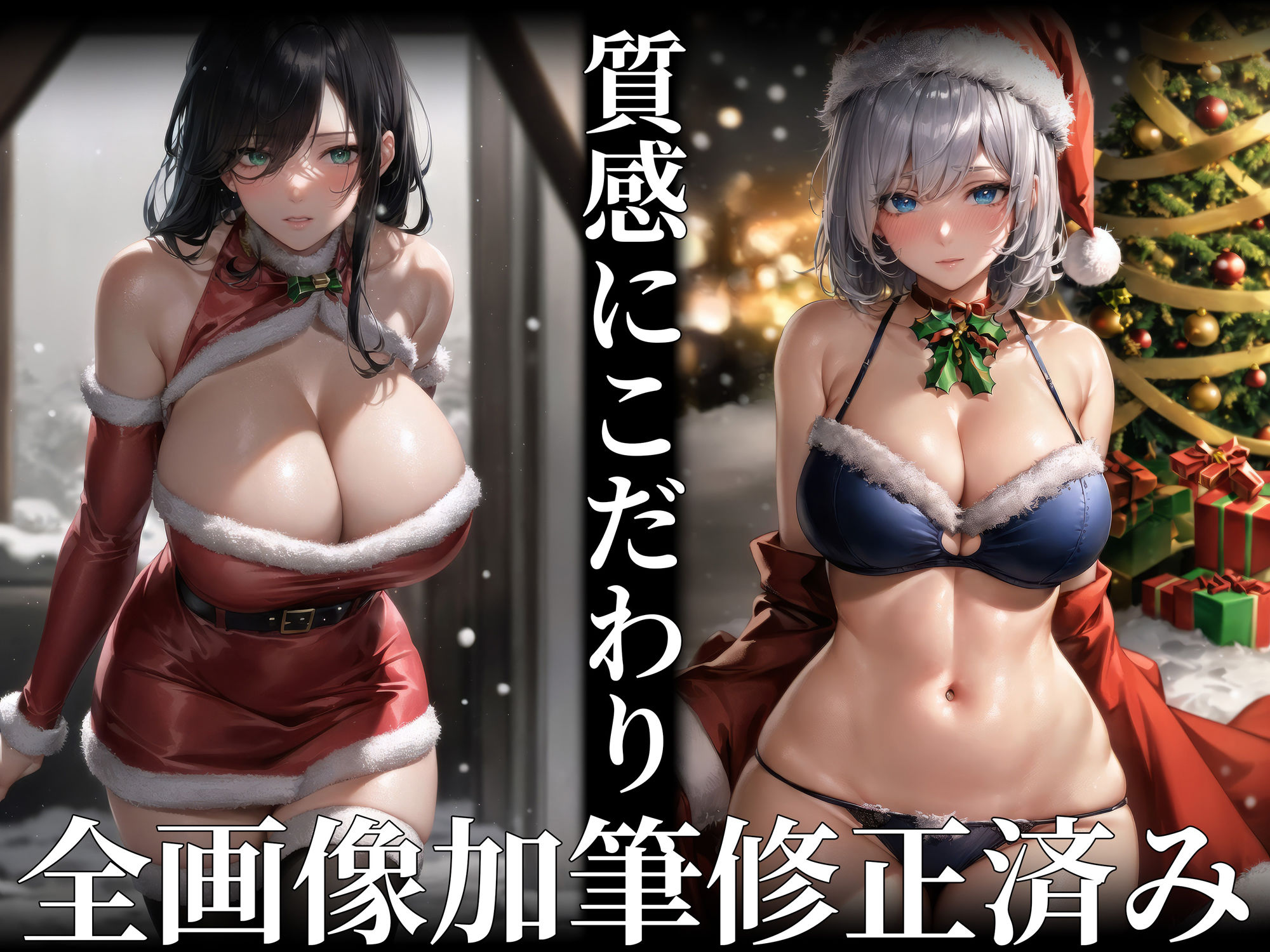 サンプル画像4:巨乳サンタ 〜クリスマスグラビア編〜(むらた屋) [d_321614]