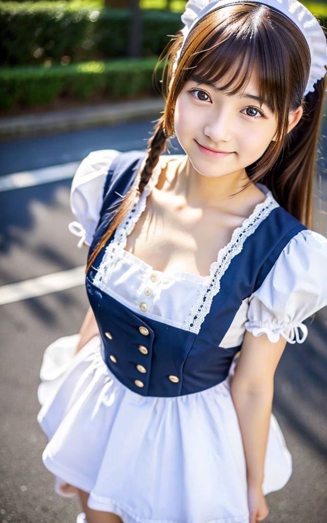 サンプル画像5:グラビア写真集 可愛いメイドさんの日常 Vol.2(前田 加奈) [d_321627]