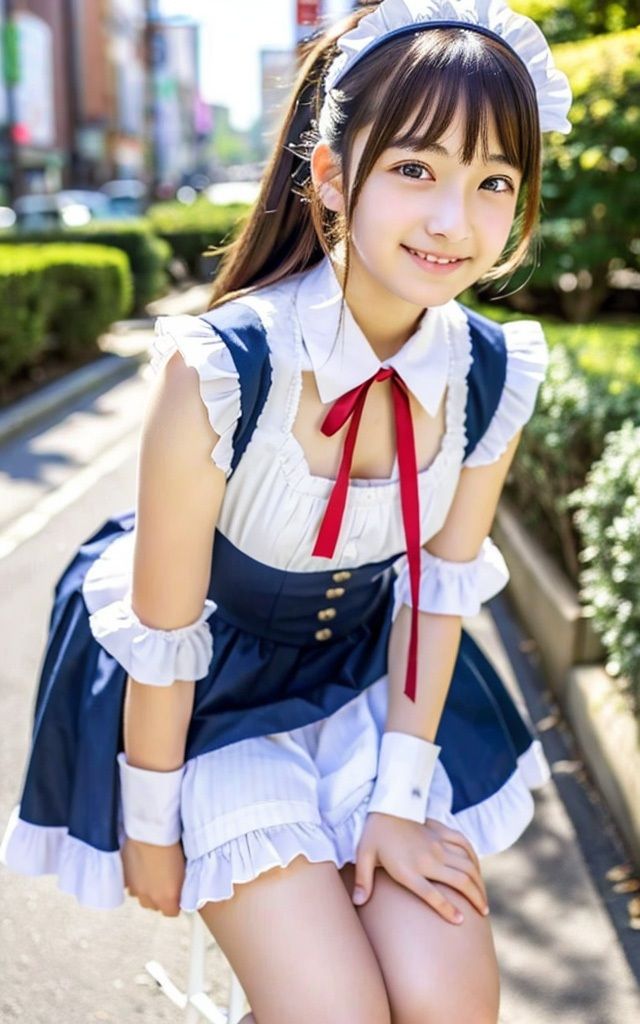 サンプル画像6:グラビア写真集 可愛いメイドさんの日常 Vol.2(前田 加奈) [d_321627]