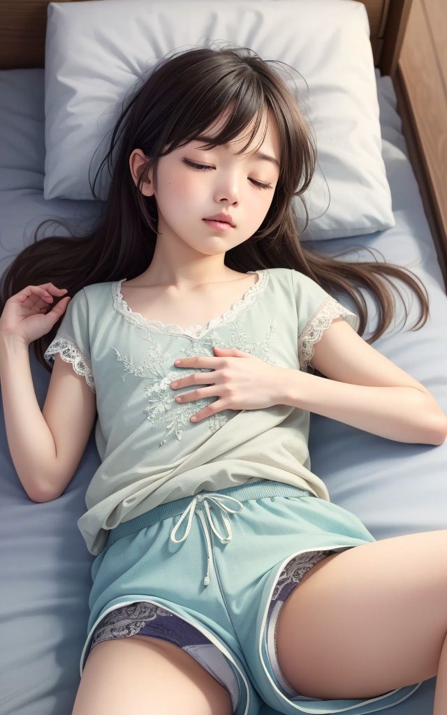 グラビア写真集 ベッドで気持ちよく寝ている彼女 Vol.2