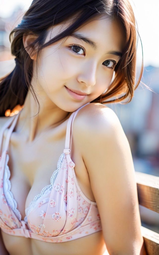 サンプル画像4:グラビア写真集 街中で下着姿の美女 Vol.3(前田 加奈) [d_321639]