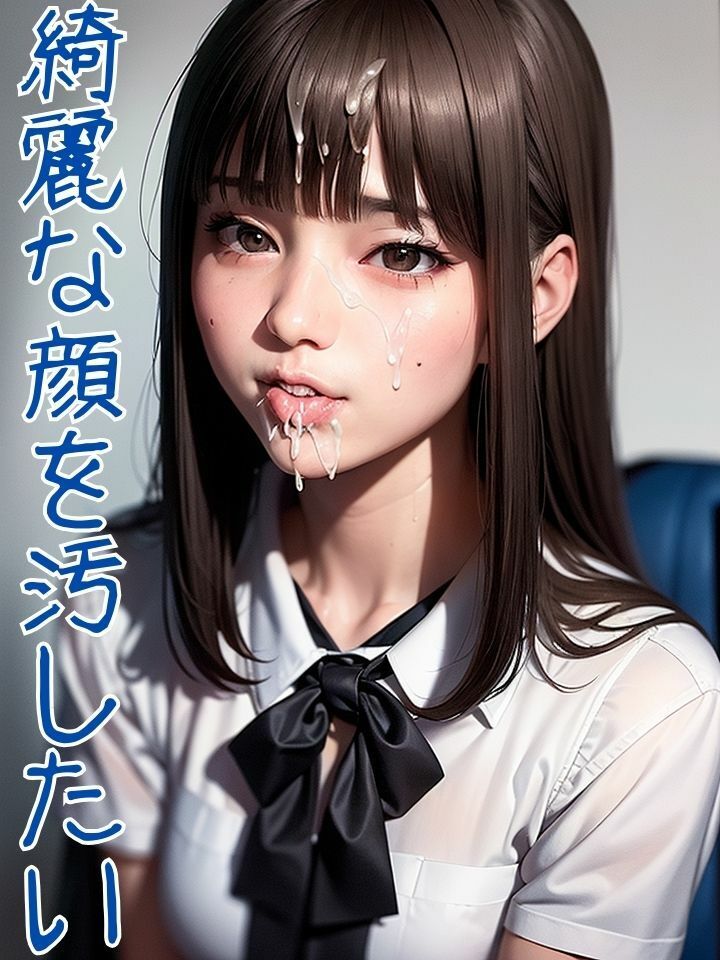 サンプル画像1:顔を●す(くらなま企画) [d_321671]