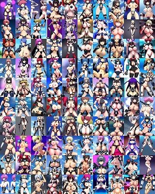 サンプル画像1:おっぱい（e）ロボット100体のポスター用画像2枚＋おまけ画像1枚(ROBOTITS) [d_321699]