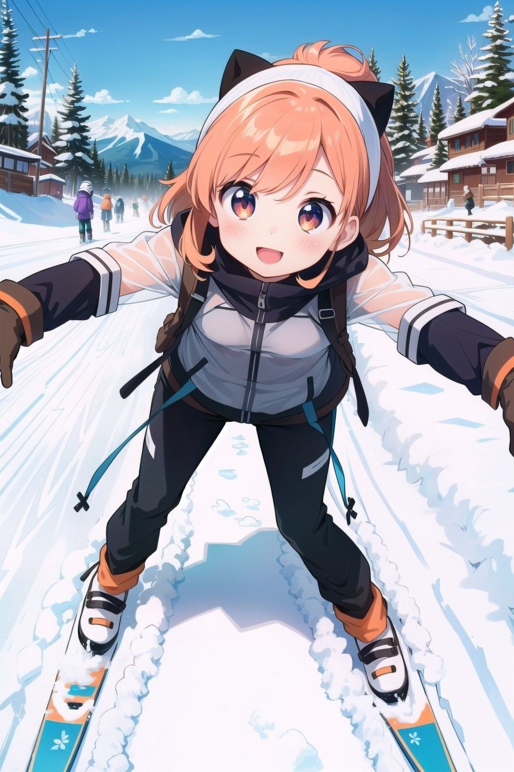 サンプル画像1:寒さに負けない選手権(ぷるっきゃお) [d_321734]