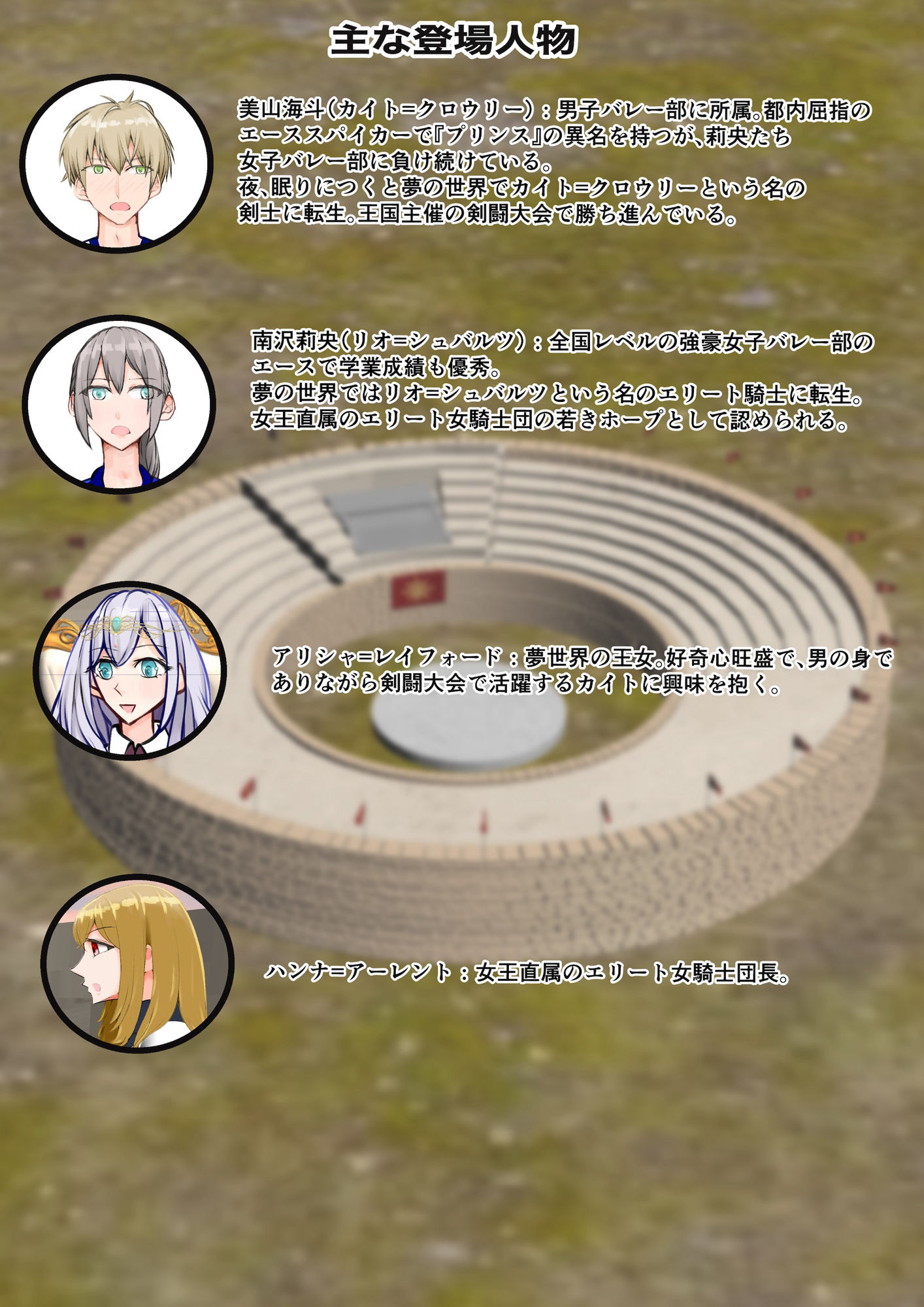 サンプル画像1:異世界でも彼女に負けた俺は…(ジュン) [d_321741]