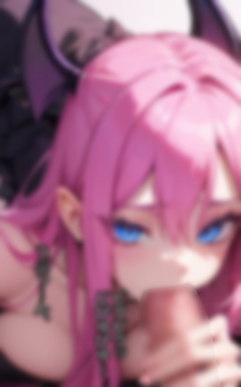 サンプル画像2:ストーリー仕立てセリフ付きCGイラスト集「窓から入ってきたエロエロしいサキュバスがなぜか処女だった話」(とろとろ110番) [d_321762]