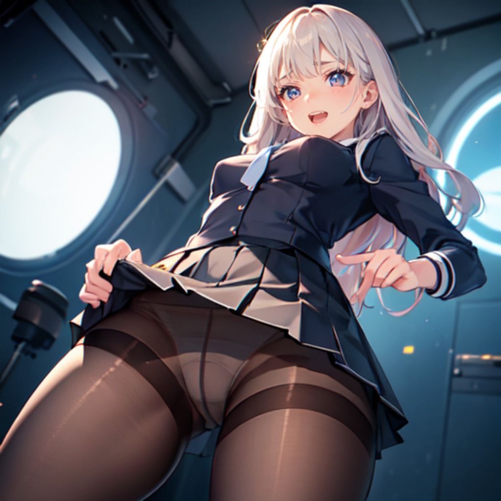 サンプル画像4:俺の部屋に遊びにきた近所の黒タイツJKが無防備すぎる(CatsOnStage) [d_321857]