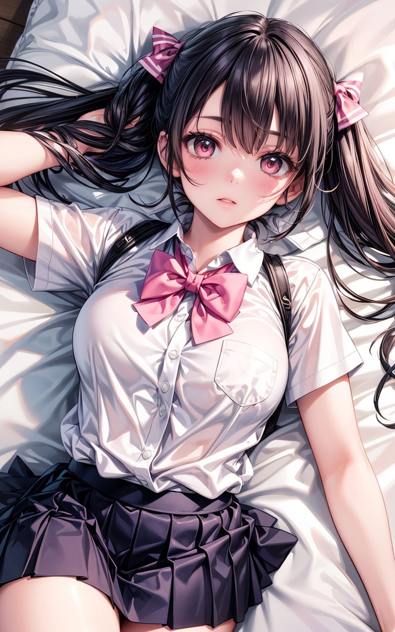 サンプル画像1:グラビア＆裏画像 JKアイドル矢田ゆうき(AIらぼんぬ) [d_321874]