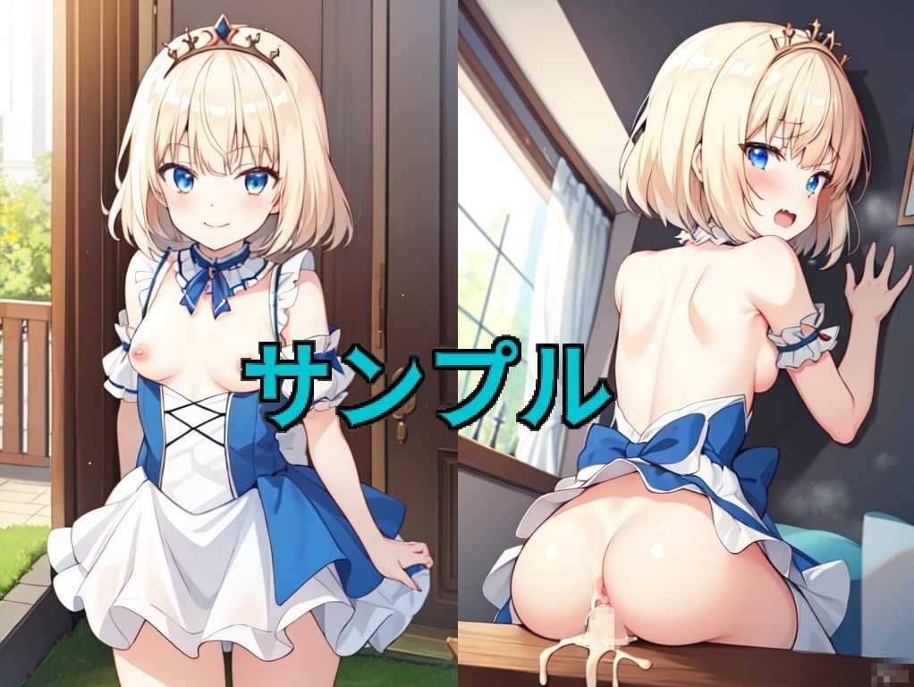 サンプル画像1:ミーアの日常(アニメ少女企画) [d_321908]